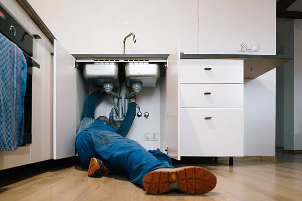 Professional Drain Cleaning technician working in Burnwell, AL